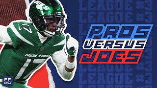 2024 FFPC Pros vs. Joes League #3 Live Draft Coverage
