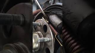 How to clean and adjust drum brakes.