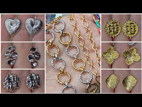 New Arrivals! Chains, Earring Hooks, Pendants. Jewelry Findings from AliExpress.