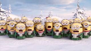 los minions feliz navidad
