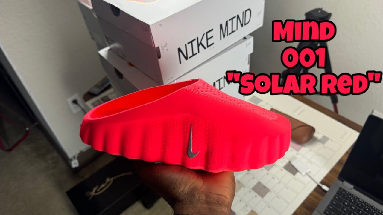 Found The Nike MIND 001 “Solar Red” Sitting @DicksSportingGoods