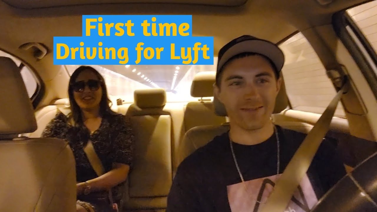 First Lyft ride as a Driver - YouTube