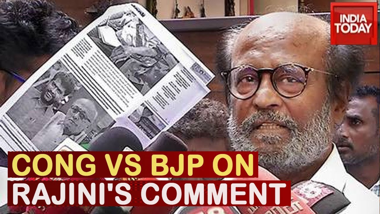 BJP Continues To Back Rajini While Cong Slams Superstar For Not Speaking On Babri Masjid