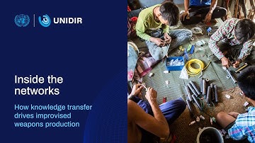 Inside the networks: How knowledge transfer drives improvised weapons production