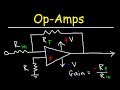 Operational Amplifiers - Inverting & Non Inverting Op-Amps