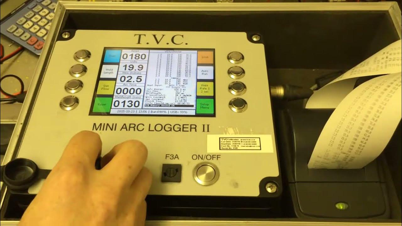 Mini Arc Logger Weld Monitoring YouTube