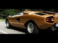 Countach LP400 on the road