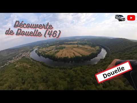Paragliding in DOUELLE (46) site discovery in 4k