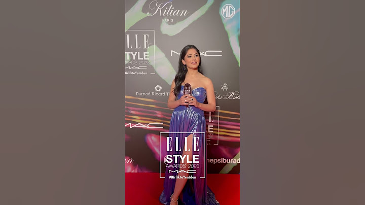 Kırmızı Halı: HelinKandemir | #ELLEStyleAwards2023