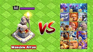 Grand Warden Altar vs All Troops | Clash of Clans screenshot 5