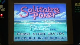 Solitaire Poker - complete video game Soundtrack (Game Gear, 1991) screenshot 1