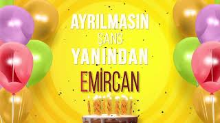 EMİRCAN - İyi ki Varsın İyi ki Doğdun Emircan Resimi