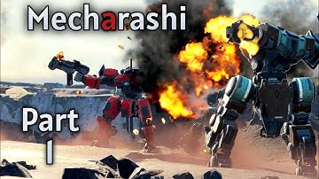 🛡️ Mecharashi Walkthrough Part 1 | Mobile Gameplay (Android/iOS)