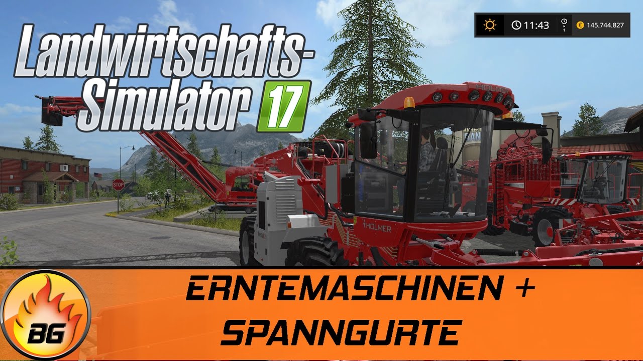 LS17 - Vorstellung #001 | ERNTEMASCHINEN + SPANNGURTE | Vorstellungsvideo [HD]