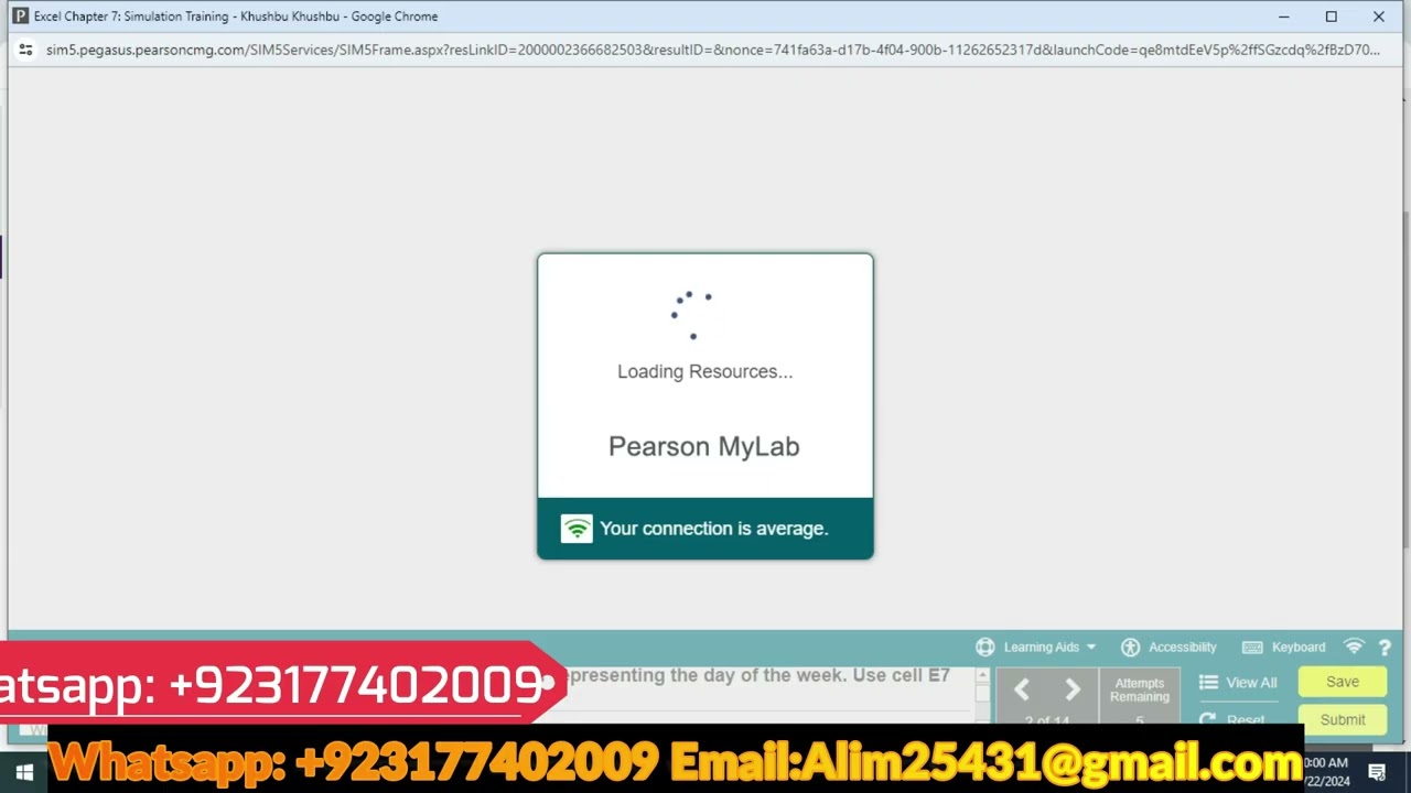 Excel Chapter 7: Simulation Exam | Excel Chapter 7 Simulation Exam