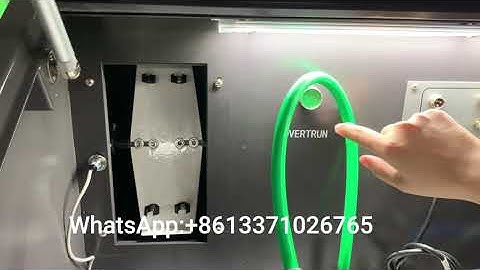 NTS300  GLASS TUBE Mode Operation Video