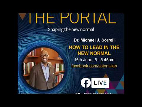 The Portal Series: Dr. Michael J. Sorrell Takeaways