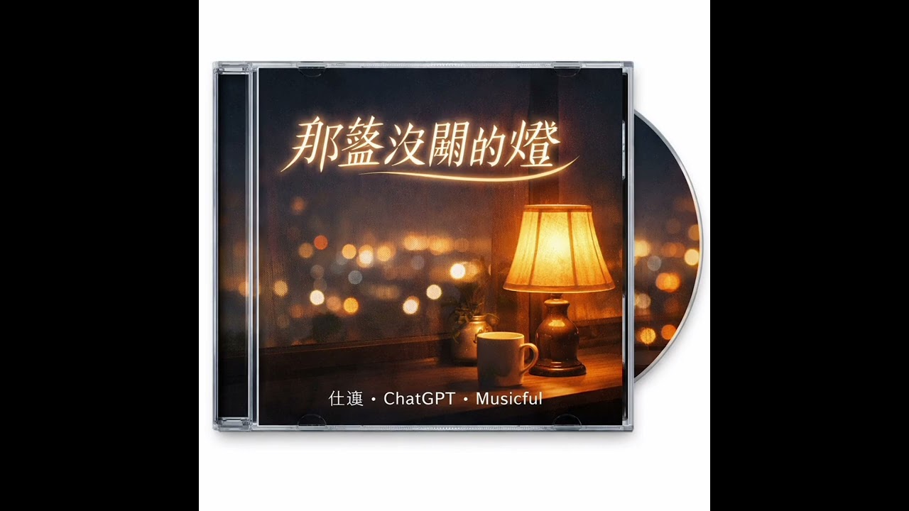 AI 歌曲---那盞沒關的燈。作者：仕強 / Chatgpt / Musicful 