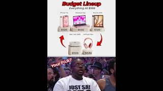 Apple Budget Lineup 😱 Everything at $599?!