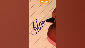 Cursive Writing || Public Demand Name Status Video