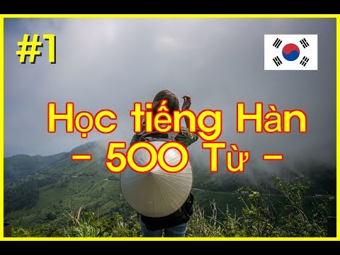 Học tiếng Hàn trong khi ngủ #1 | Các từ và cụm từ tiếng Hàn quan trọng nhất | Learn Korean