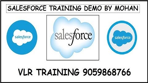 What Is Salesforce CRM In Telugu I Salesforce Training Demo By Mohan తెలుగులో I 9059868766