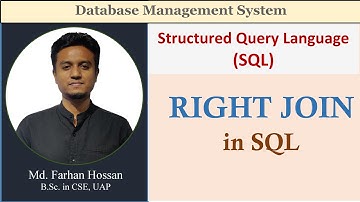 Lec: 78 | RIGHT JOIN | SQL | DBMS | Bangla Tutorial