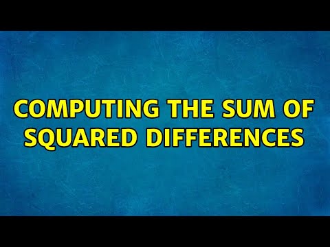 Computing the sum