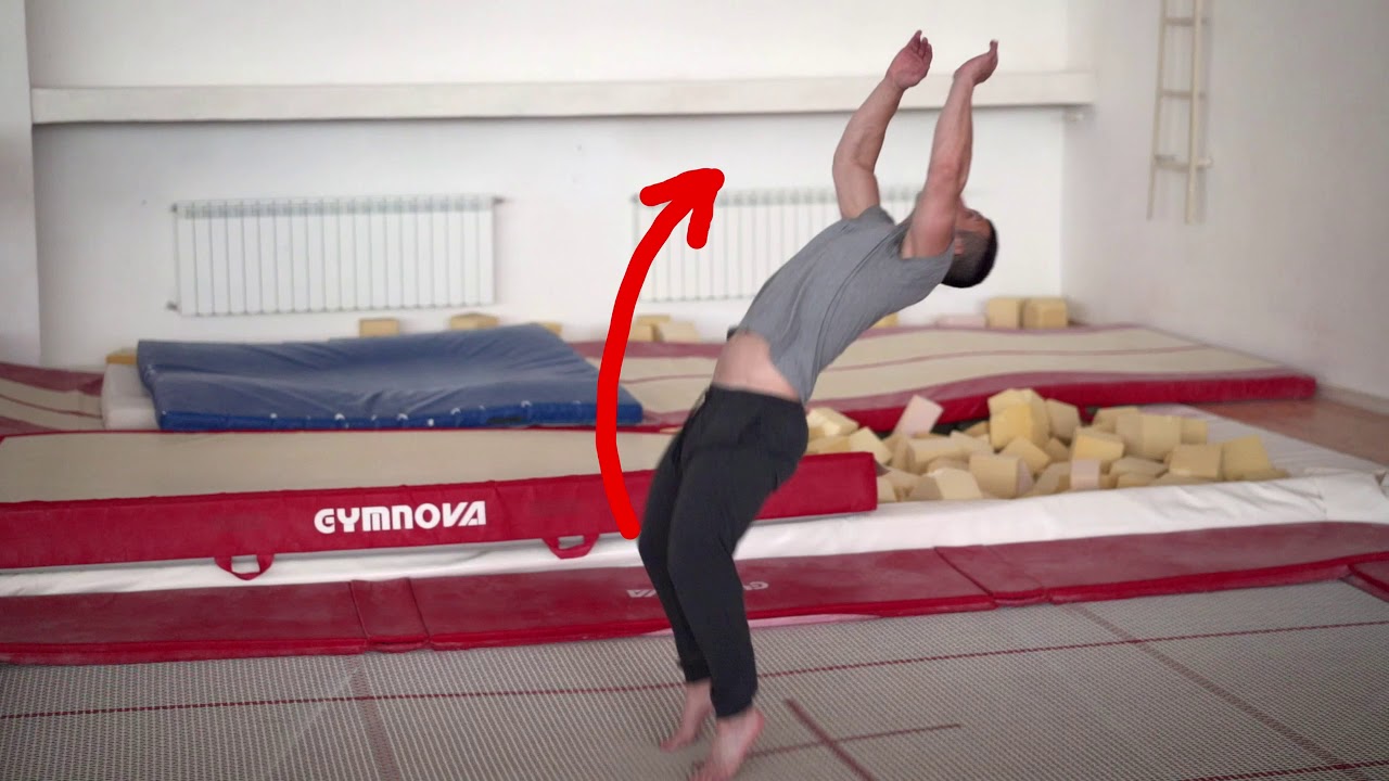 Tutorial: how to do a backflip - YouTube