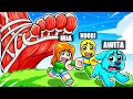 Me Convertí en PERRO en ESCAPA del GIGANTE en Roblox!