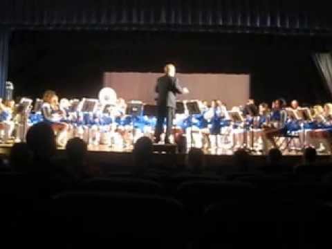Belington Middle School performing @ Region VIII Band Festival Video #2