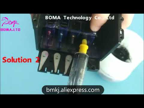 BOMA.LTD HP 952 953 954 955 956 950 951 711 Printhead Print Head Cleaning Tools Cartridge Refill Kit