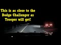 Orange challenger hellcat has no time for arkansas state police  accelerates to 150 mph hellcat