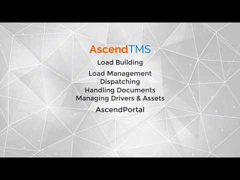 FULL AscendTMS Operations Training!