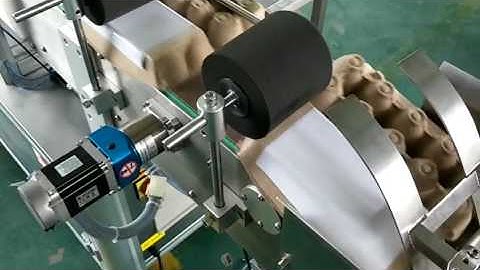 egg cartons auto labeling machine