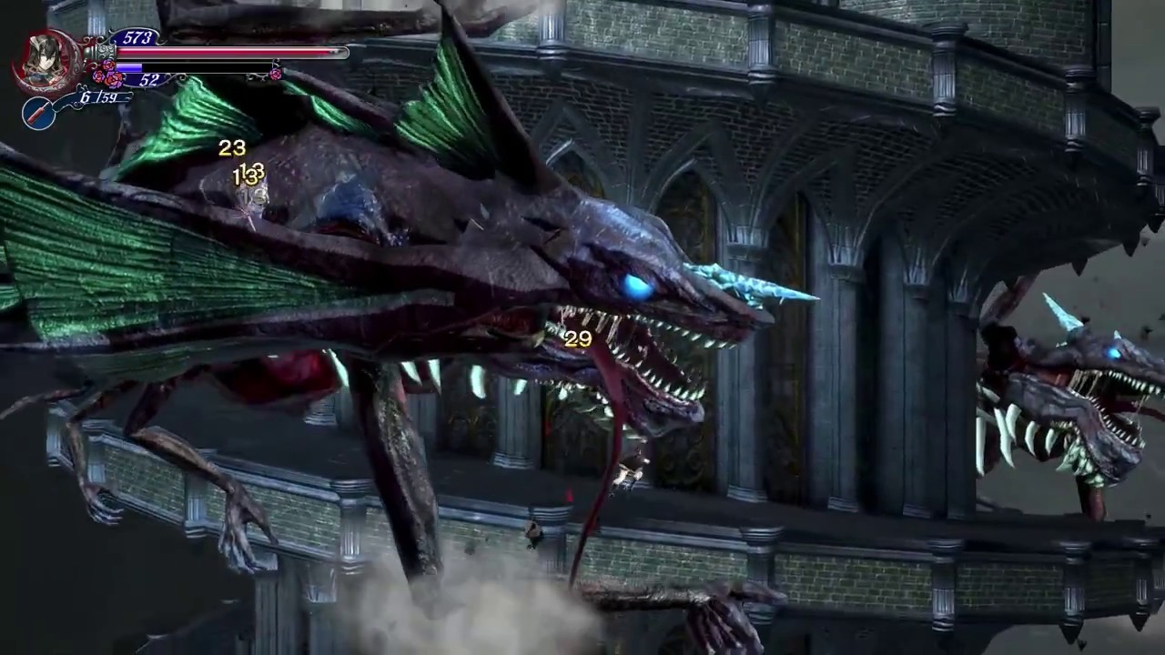 Bloodstained ROTN - Defeat the Twin Dragons - VALAC Boss Fight (Normal)