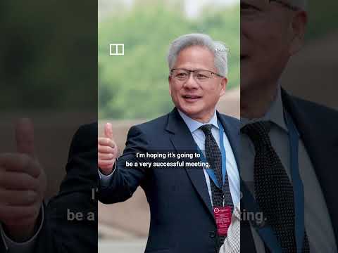 Nvidia CEO has ‘great hopes’ for Xi-Trump meeting