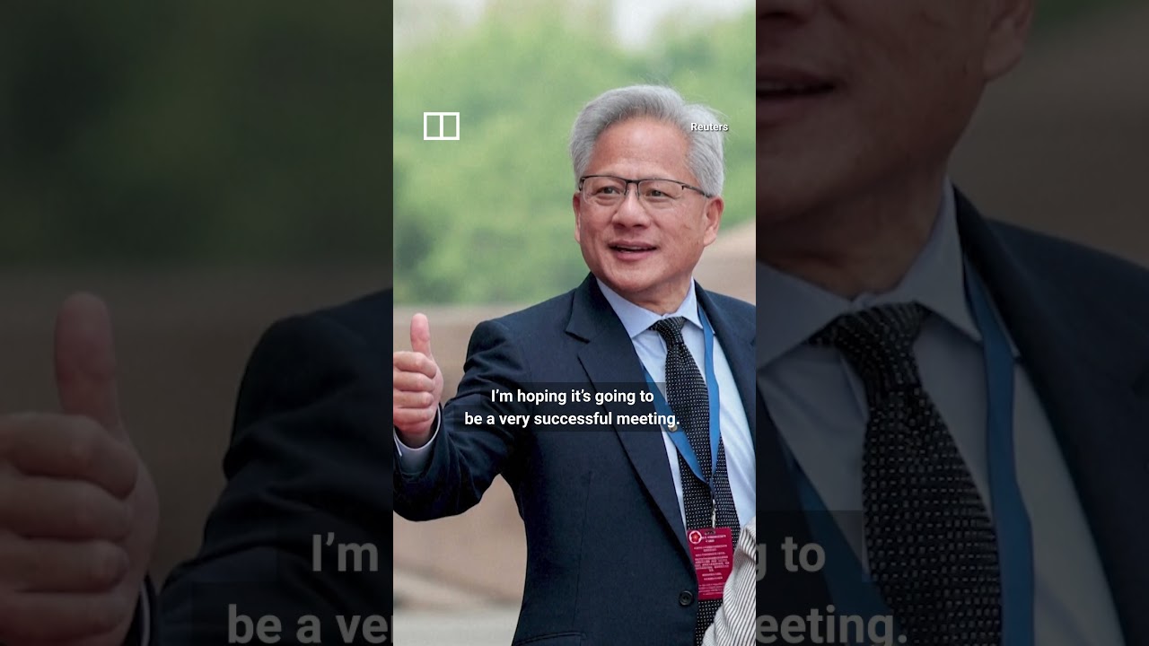 Nvidia CEO Jensen Huang is hopeful for a ‘very successful’ Xi-Trump summit