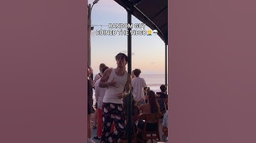RANDOM GUY RUINED THE VIDEO💀#random #ruined #video #shelove