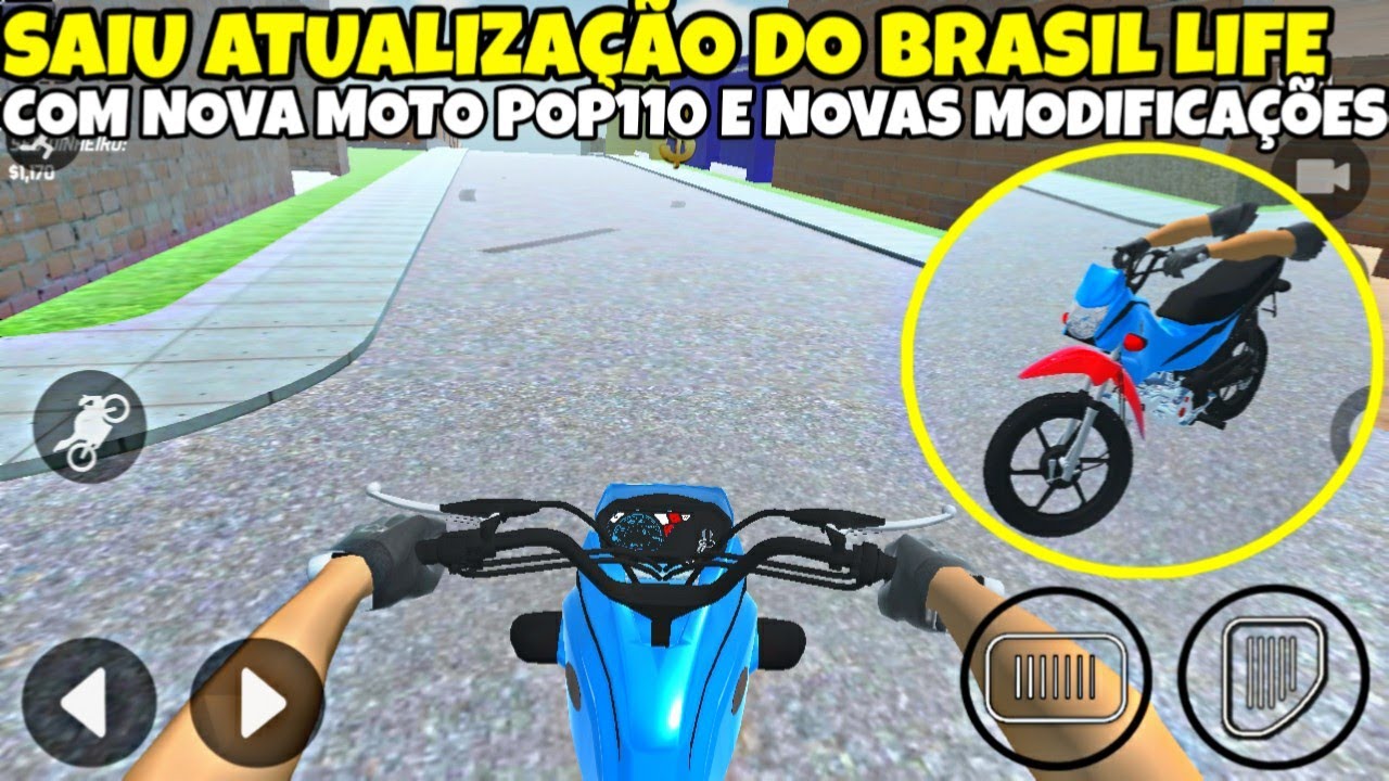 JOGO DE MOTO BRASILEIRA POP 110 #shorts  Incoming call screenshot, Pop,  Advertising