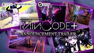 Master Detective Archives: RAIN CODE Plus Announcement Trailer | PS5, Xbox Series X|S, Steam