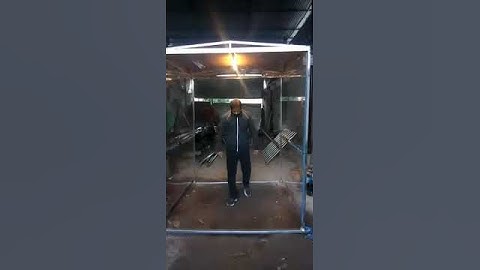 sanitation walk through gate