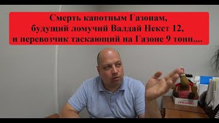 Везти 9 тонн на Газоне - норм! Но Газон некст г&quot;вно....