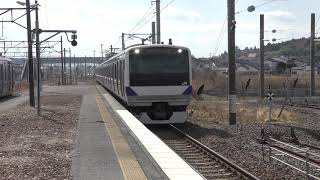 677M E531系 K460編成 草野駅到着