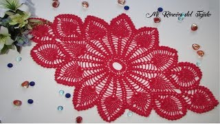 How to crochet DOILY step by step (1 of 2)