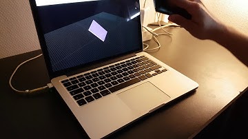 Android rotation realtime visualization via MQTT, node.js, socket.io and THREE.js