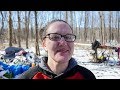 Homeless Woman Lives in Ithaca's Tent City the Jungle in Freezing Cold Weather