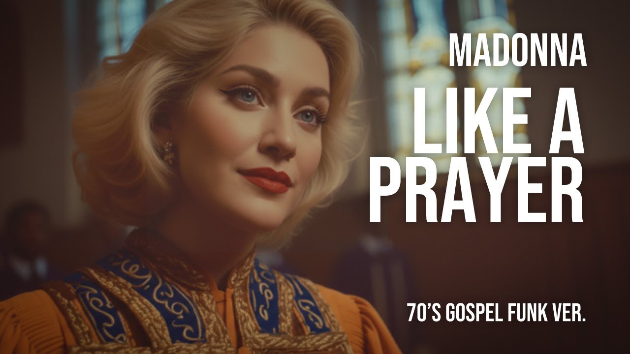 Madonna - Like a Prayer (1974 Gospel Funk Version) | AI Cover