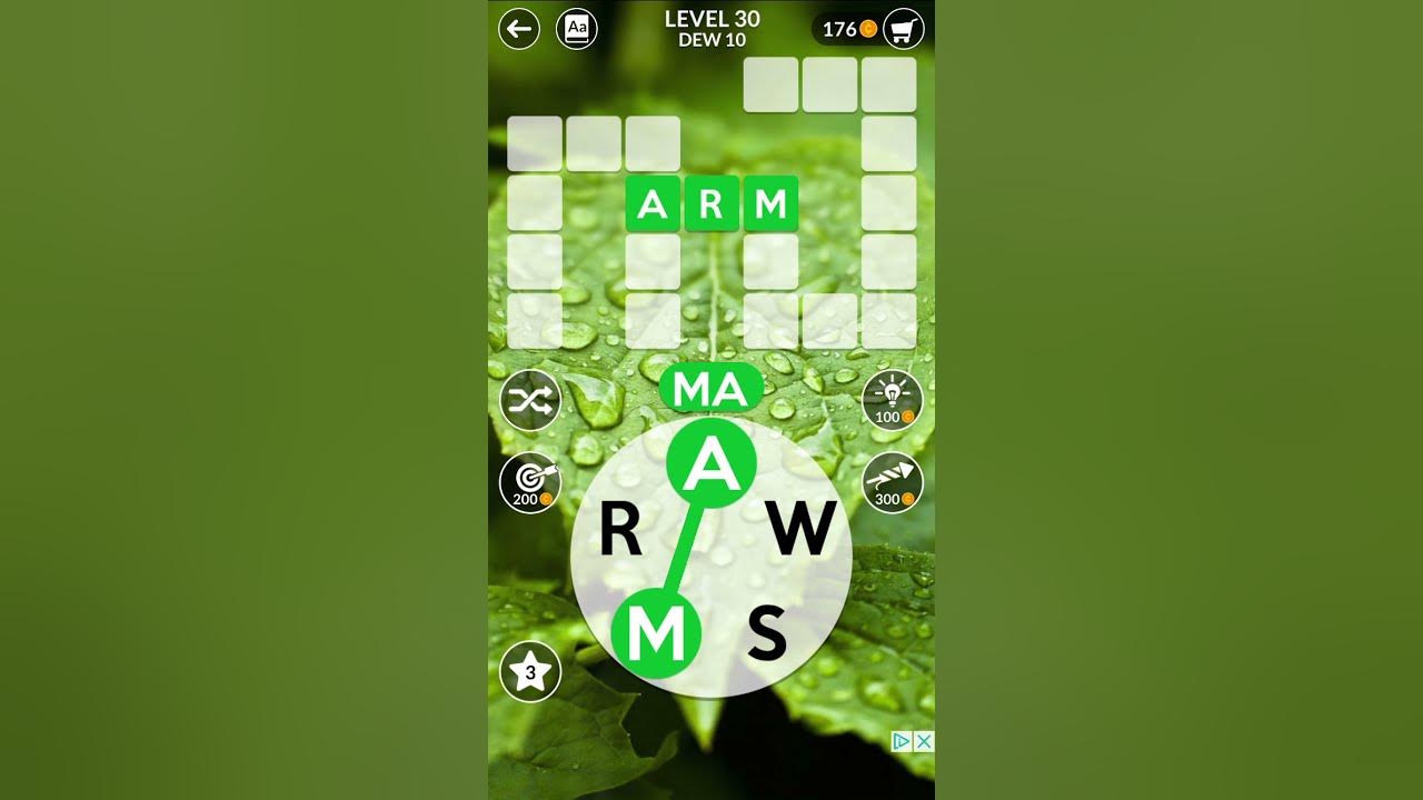 WORDSCAPES LEVEL 30 YouTube