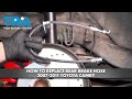 How to Replace Rear Brake Hoses 2007-2011 Toyota Camry